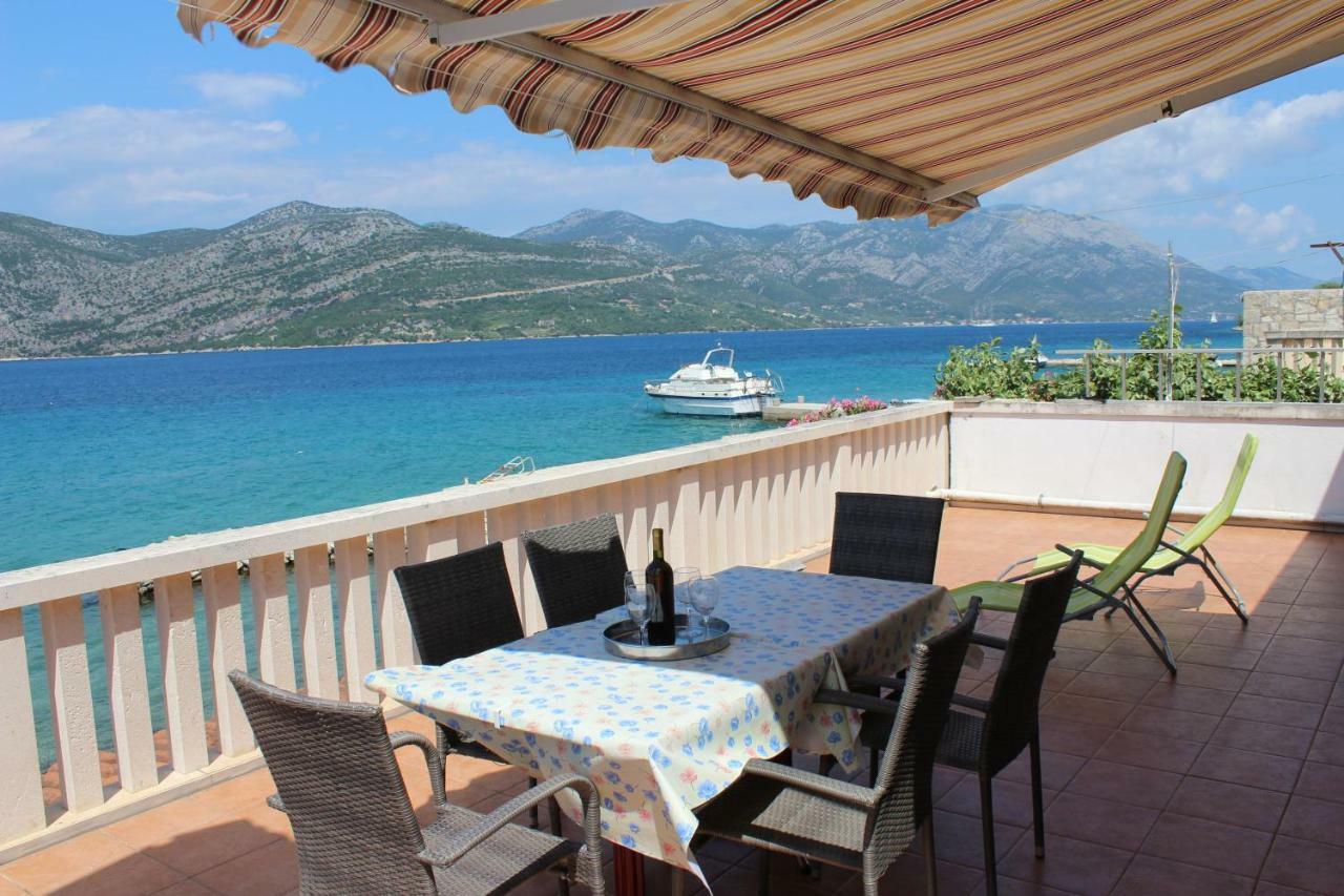 Katja Beach Apartment Račišće Esterno foto